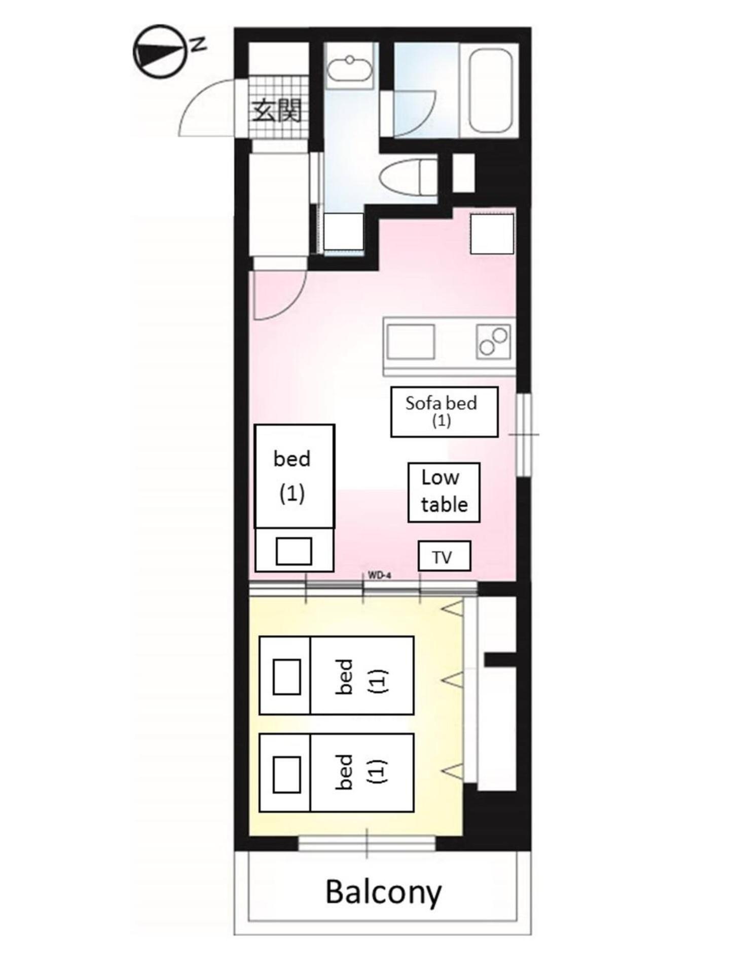 Apartmán Ciel Bleu Prefektura Tokio
